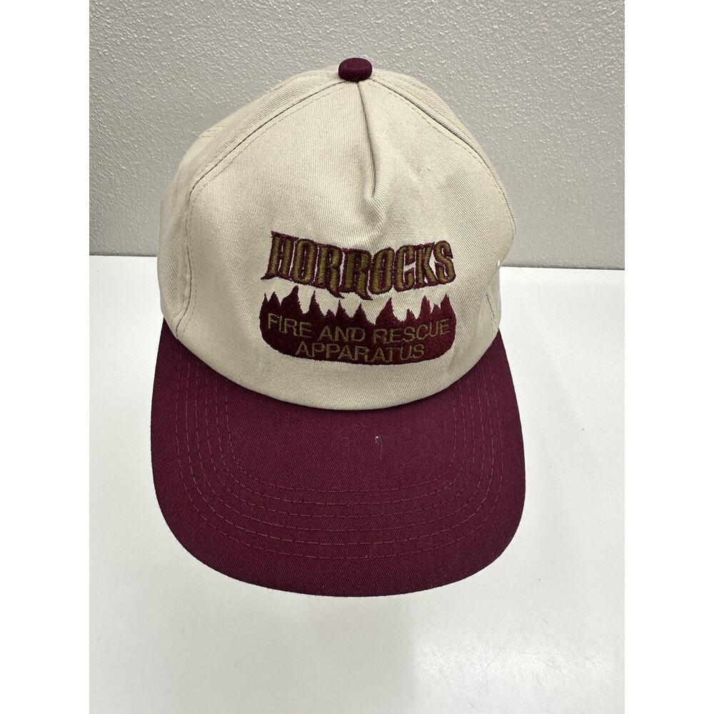 Unbranded Snapback Hat Pennsylvania Horrocks Fire and Rescue Apparatus Cap